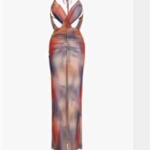 Vibrant Tie-Dye Swim Coverup